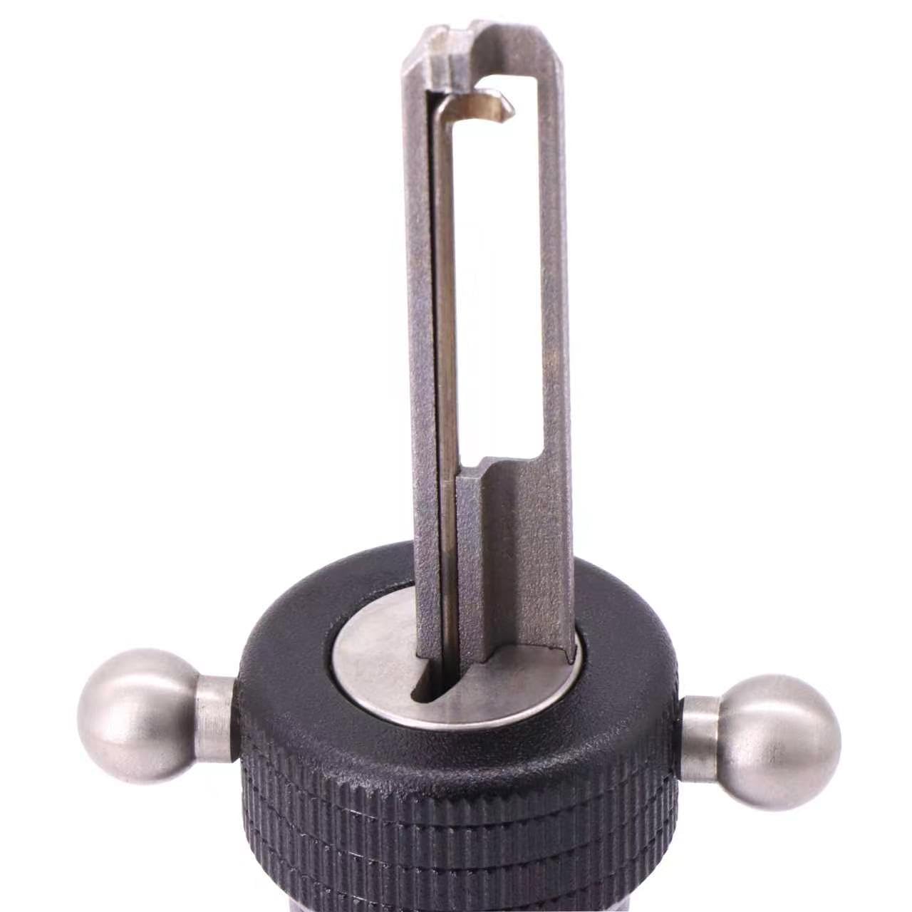 AKK Tools MUL-7 x 7 Schnell-Dietrich-Werkzeug, Wohnschlosszylinder, spezielles offenes Werkzeug, 7-polig, professionelles Schlosser-Werkzeug