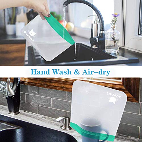 Sacchetti Riutilizzabili Per Pane E Panini - Chiusura Ermetica A Zip - Foto 12