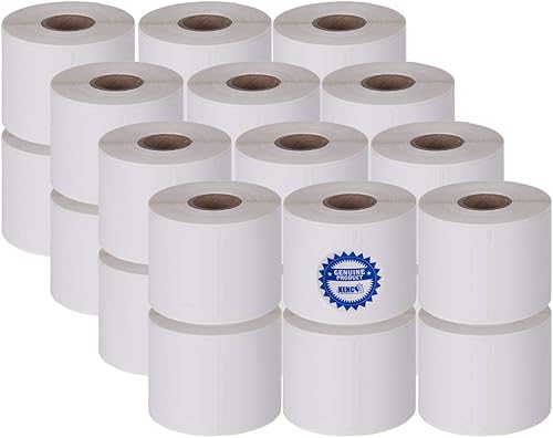 Kenco Marca Dymo 30258 - Etiquetas multiusos compatibles de 2 18 pulgadas x 2 34 pulgadas (paquete de 16 unidades de dirección rápida)