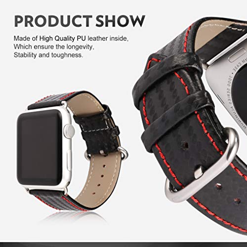 Bandmax PU Leather Replacement Strap for Apple