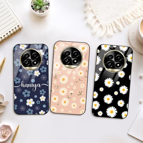 Image of COLORflow Back Cover Compatible with Realme 13 Pro 5G / 13 Pro Plus 5G | Daisy Garden Customized | Shockproof TPU Bumper with Camera Protection Back Cover
