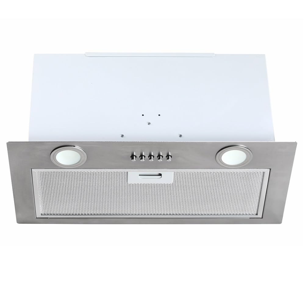VLANO GT 52 IX Einbau-Dunstabzugshaube Edelstahl 52 cm 650 m³/h LED-Beleuchtung 3 Leistungsstufen