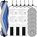 Produktbild LADYSONS Zubehörset für ECOVACS DEEBOT T30 PRO Omni / T30 Omni / T30 Max Saugroboter, 1 Gummi-Hauptbürste 4 Staubbeutel 6 Wischtücher 3 Filter 6 Seitenbürsten, Ersatzteile Saugroboter Zubehör