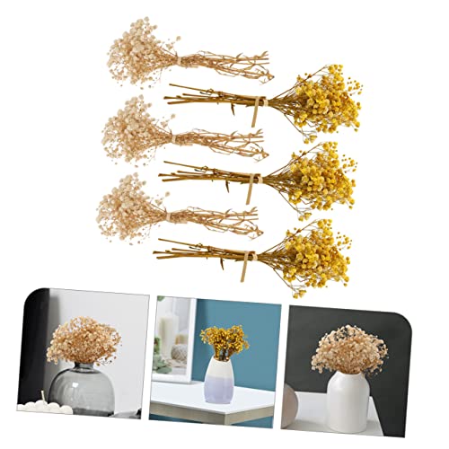 6 bouquets mini flores secas para decoración miniatura 3