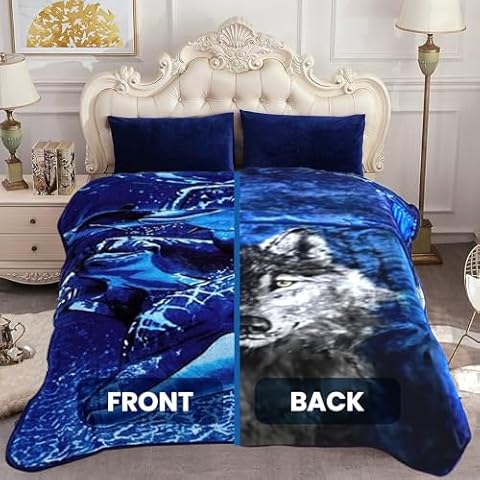 YHSF Korean Faux Mink Blanket Cover