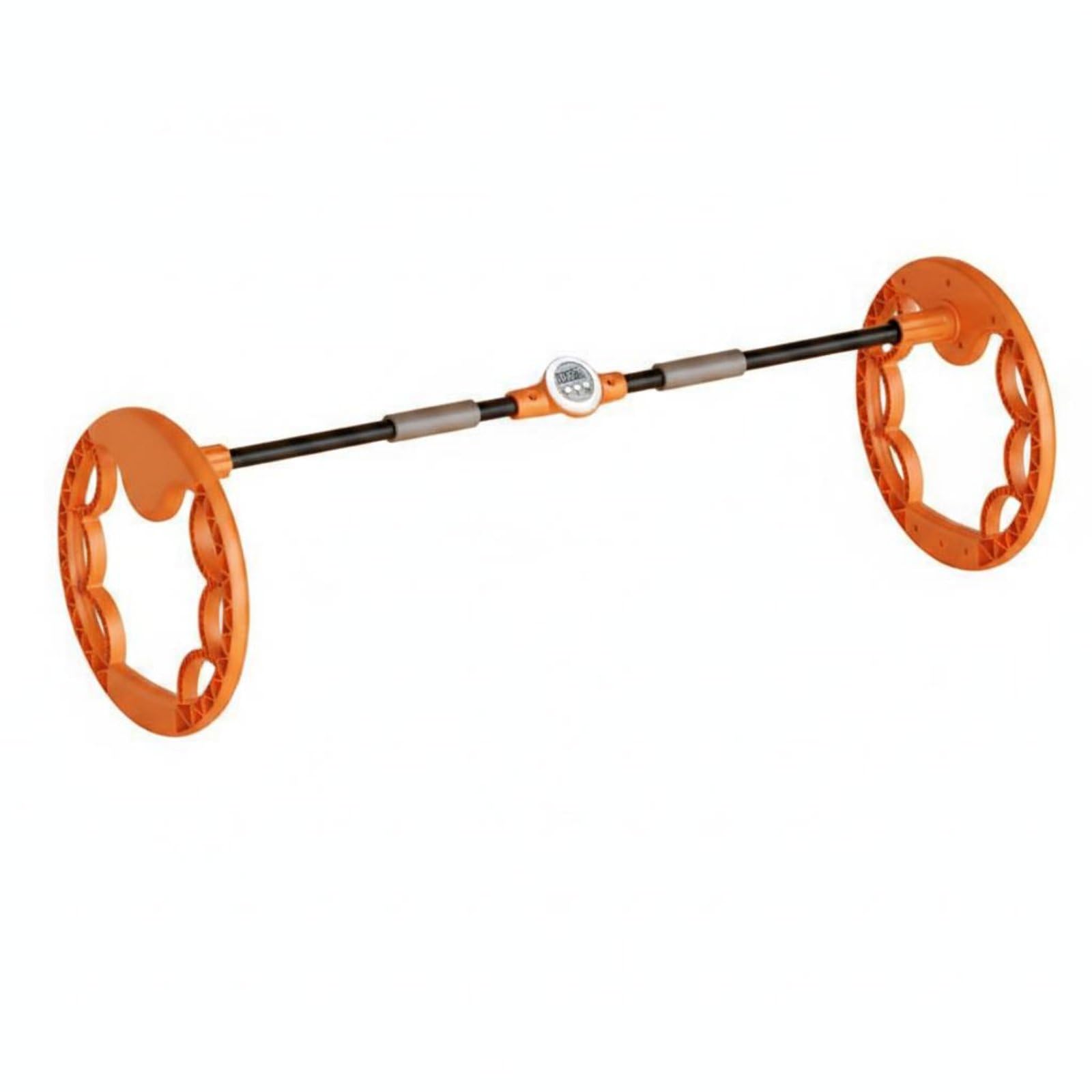 BNF® High-Frequency Vibration Multifunctional Calorie-Burning Calorie-Burning-Melting Roller Noiseless Bearings Weighted Swing Stick Built-in Timer Vibrating Fitness Bar for Home, Gym, Yellow-image-23