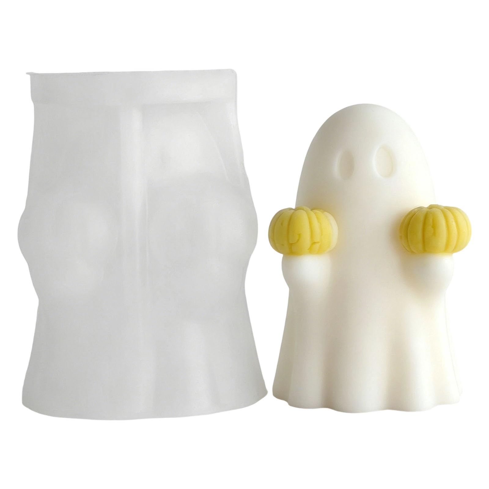 Flexible Silicone Specters Pumpkin Casting for Halloween Decoration