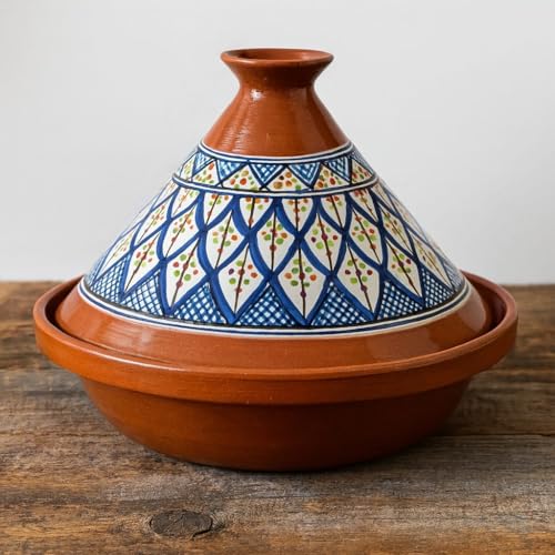 Tajine 2910201100 Terracotta Pot Ethnic Moroccan Tunisian Cookware XL 32 cm