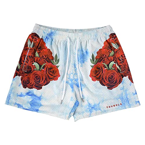 Badehose Manner Schnell trocknende, Bedruckte, Kurze Speedos für Herren...