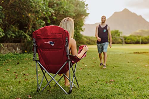 Image of Picnic TIME NFL Unisex-Adult NFL Reclining Camp Chair, Beach Chair for Adults, Sports Chair with Carry Bag