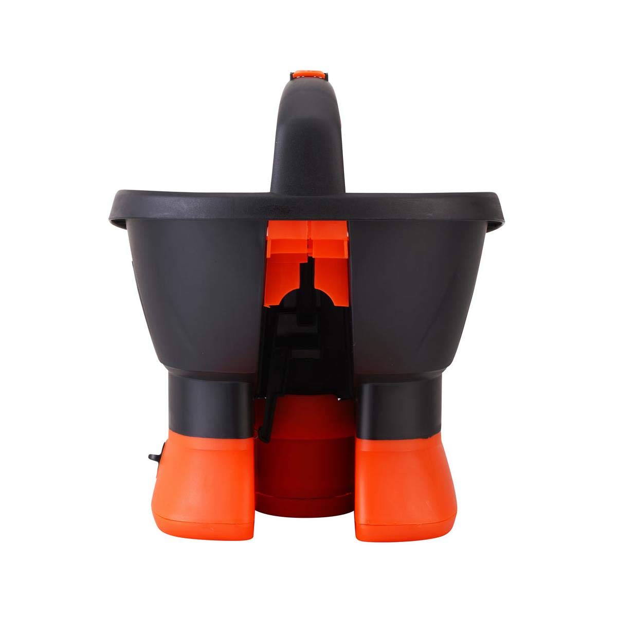 Fuxtec Epandeur FX-US270 Epandeur Universel à Batterie 4X AA pour Les semences de Gazon Engrais sel de voirie ou de déneigement (Volume 2,7 l, capacité de Surface jusqu'à 800m²)