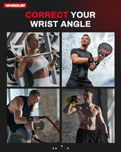 Vinsguir Elastic Wrist Wraps For Weightlifting And Working Out thumb #4