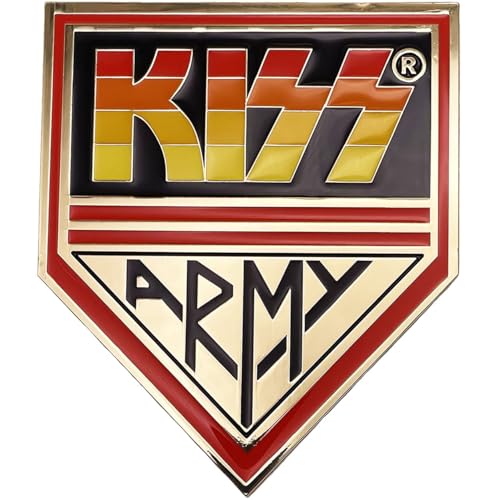 Imán de esmalte logo Kiss Army miniatura 1