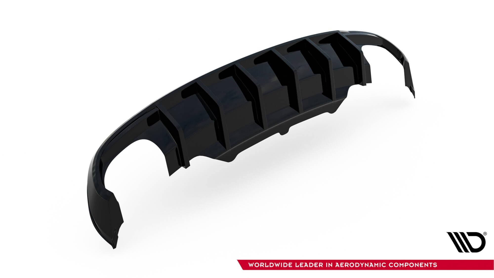 Maxton Design Heckdiffusor V.3 für Audi S5 / A5 S-Line Coupe/Cabrio B8 8T (2007-2011) Hochglanz schwarz