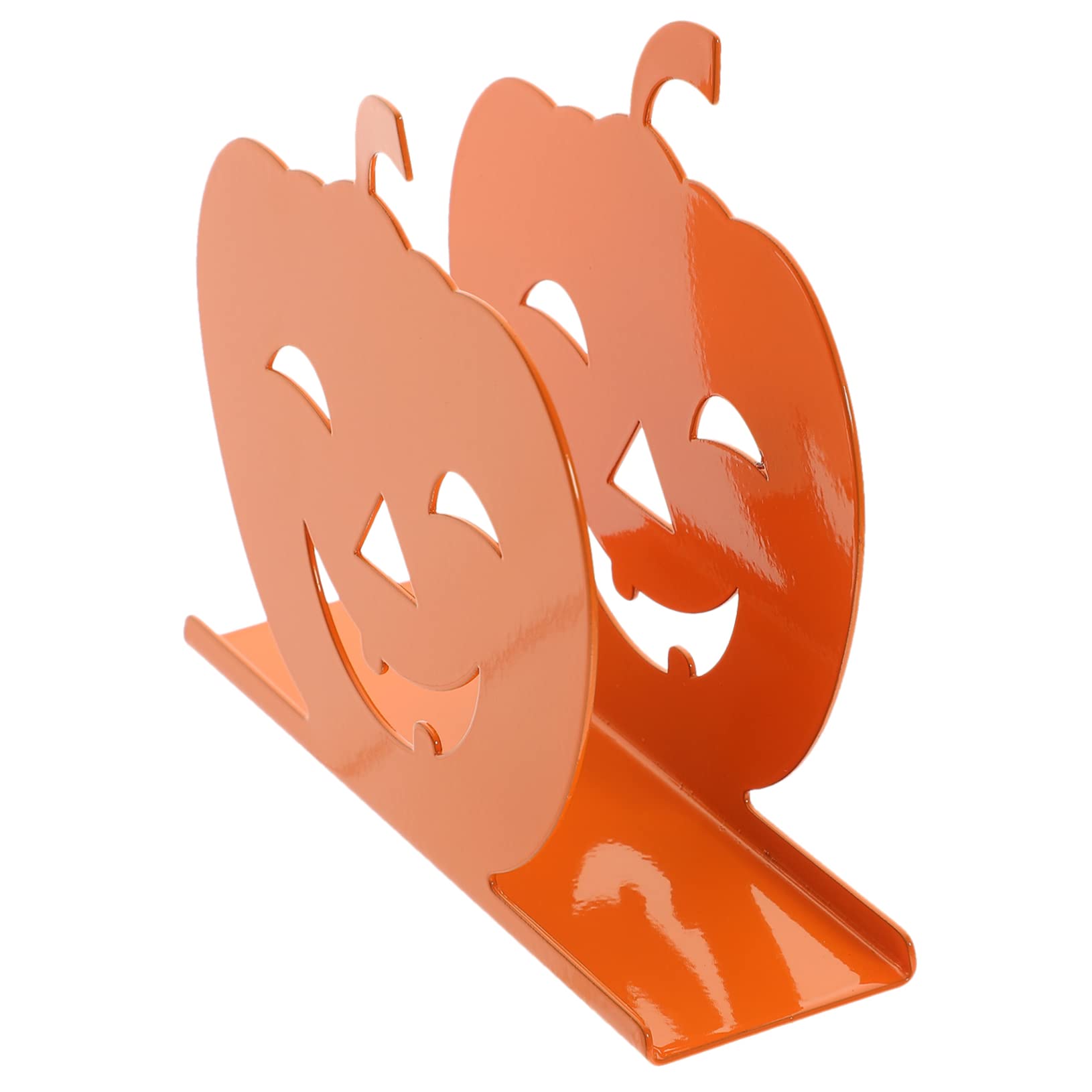 DOITOOL 5 Piezas Servilletero Dispensador De Servilletas De Halloween Adhesivo Plegable Pararse De Pie Linterna Soporte Para Cubiertos Soporte De Pared Para Papel Higiénico Planchar Orange