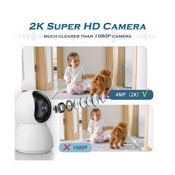 4MP-Indoor-Camera-2K-Security-Camera-for-Baby-Monitor-360-PTZ-Wireless-Cameras-for-Home-Security-5G-24G-WiFi-Pet-Camera-with-Phone-App-Night-Vision-Motion-Detection-Siren-Works-with-Alexa 4MP-Indoor-Camera-2K-Security-Camera-for-Baby-Monitor-360-PTZ-Wireless-Cameras-for-Home-Security-5G-24G-WiFi-Pet-Camera-with-Phone-App-Night-Vision-Motion-Detection-Siren-Works-with-Alexa