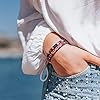 FROG SAC 12 Woven Bracelets for Women and Men, Boho Ethnic Friendship Bracelet Pack for Teen Girls, Adjustable VSCO Girl Stackable Beach Jewelry, Easter Basket Fillers Stocking Stuffers for Boys