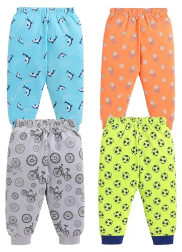 Image of LuvLap Baby Boys & Girls 100% Cotton Pyjama Pack of 4