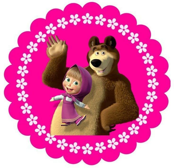 APM Masha & The Bear Laminated Wall Sticker for Kids 12X18 INCHES (M1) (B0B54RKVSS) Amazon Price History, Amazon Price Tracker