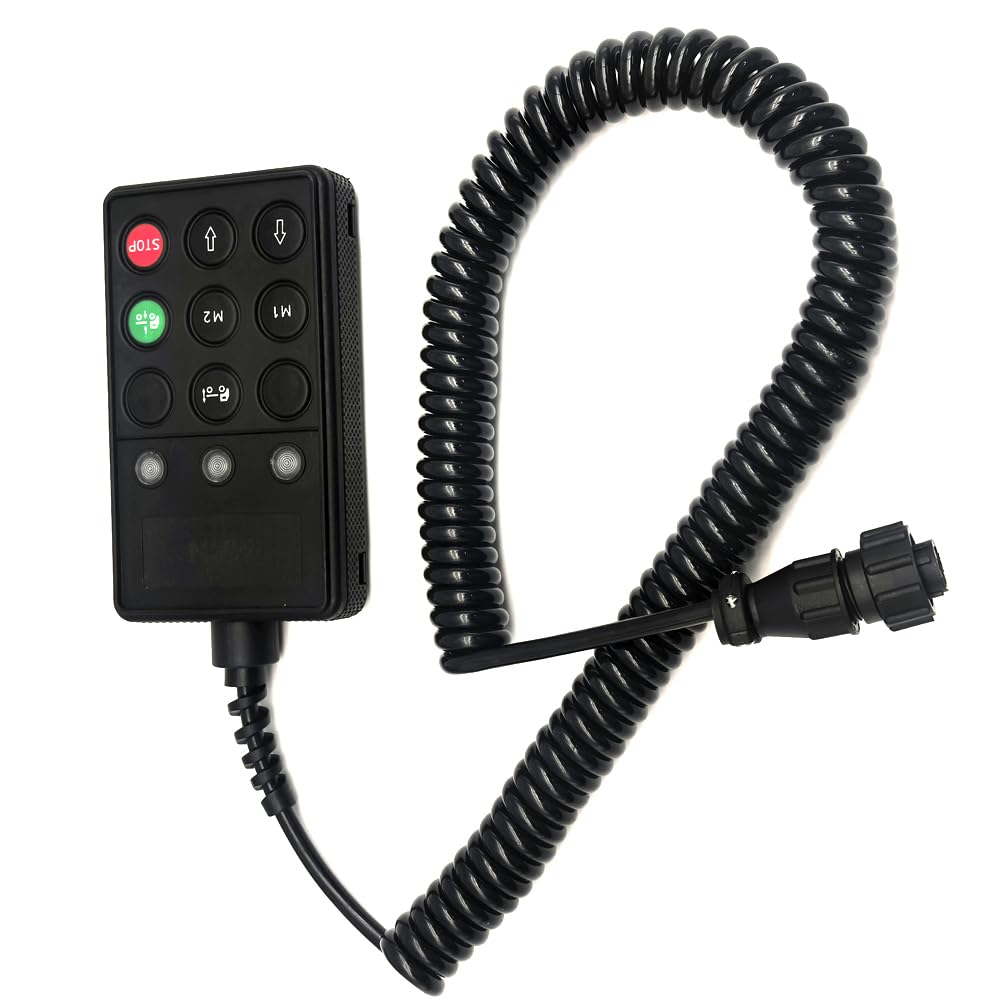 Unidad de suspensión neumática de 24 V 460561190 ECAS unidad de control remoto compatible con DAF 1522313, IR/ISBUS 41040928, IVE/C 41040928/9847288, PAC/CAR 1522313, SCA/NIA 1934654
