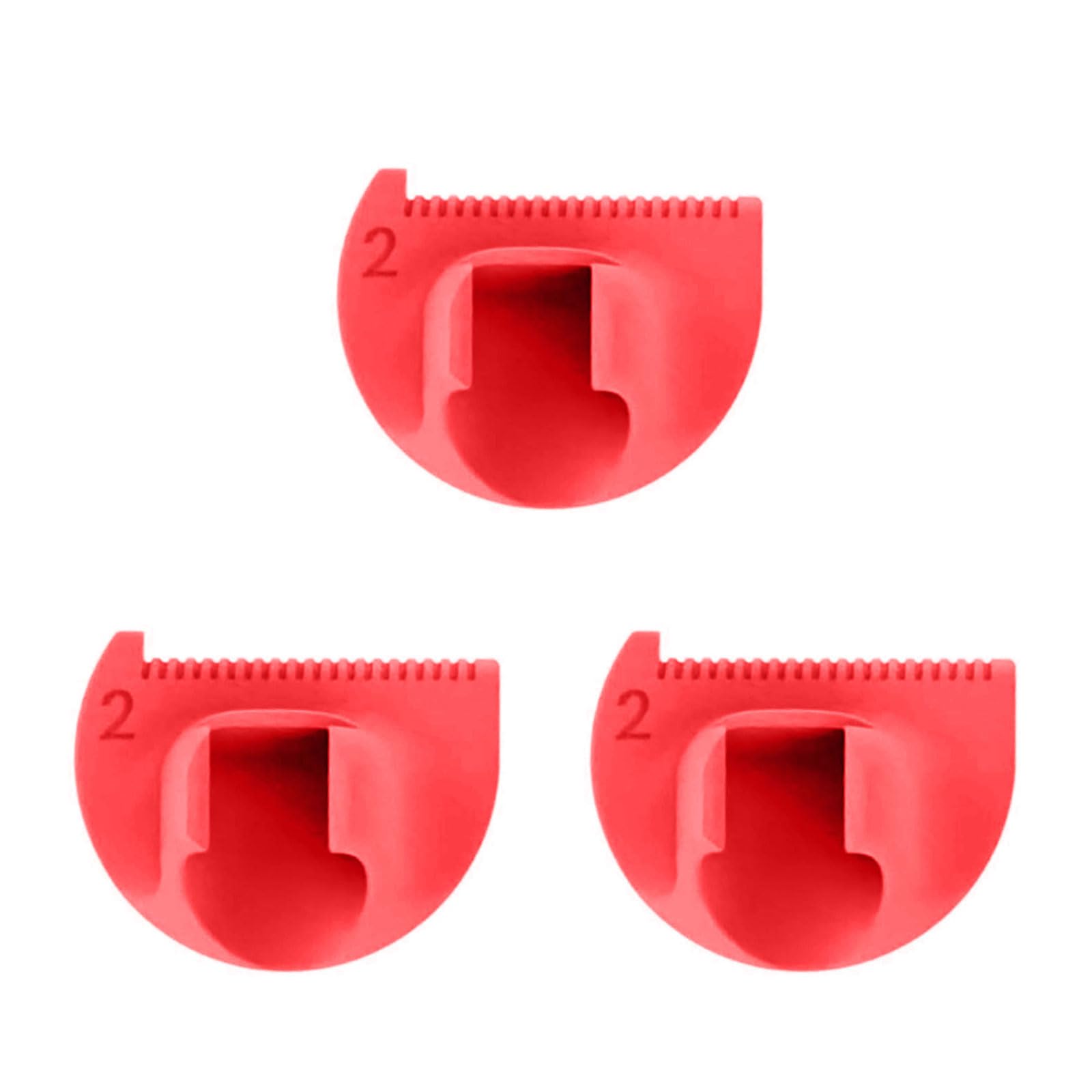 Yrohgkpn Red 3Pcs Professional Quilting Ruler Set Sewing Templates Finger Patchwork Stitching Aid For Fabric Measurement Q