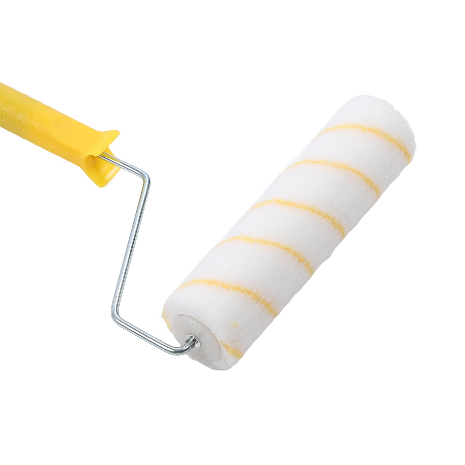 Professal - Set di rulli per pittura con rulli di ricambio, aste in acciaio inox, vassoio in metallo, strumenti per pareti, soffitti e applicazioni in pelliccia