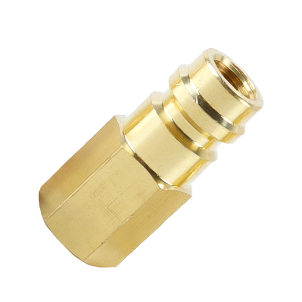 Adattatore Connettore Riempimento Refrigerante Aria Condizionata R134A 1/4" SAE Filettatura W21.8 a R22