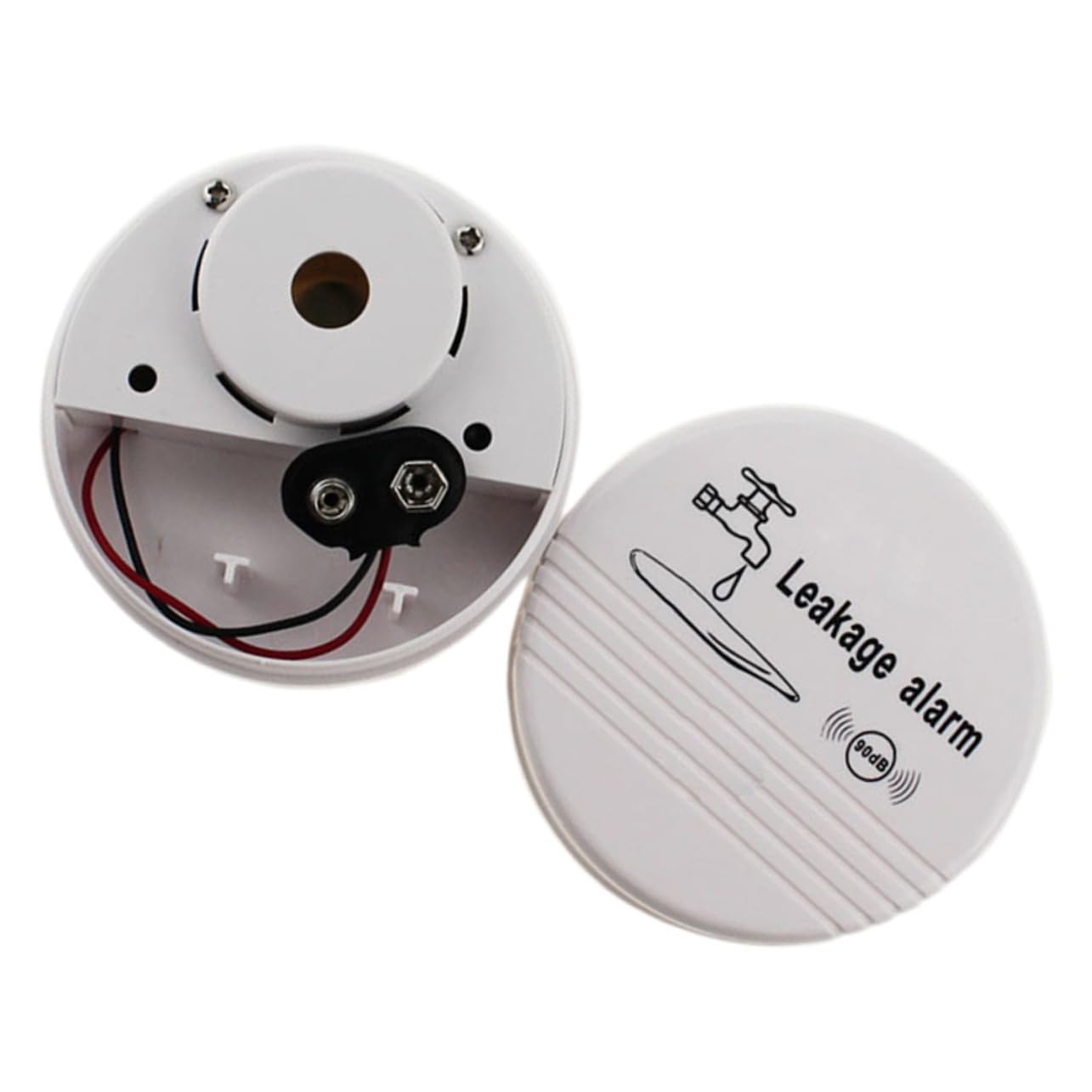Housoutil 5 Pièces Alarme du Congélateur Bouteille d'eau Capteur Compteur d'eau Verre Couler Cool Détecteur De Fuite Absorbeur Alarme Piscine en Terre Thermique Système Minuterie d'eau Abdos