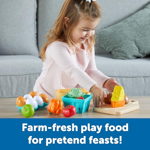 image for Learning Resources New Sprouts Farm-to-Table Fresh Market, 27 Pieces, 