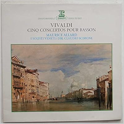 Vivaldi; Cinq Concertos Pour Basson