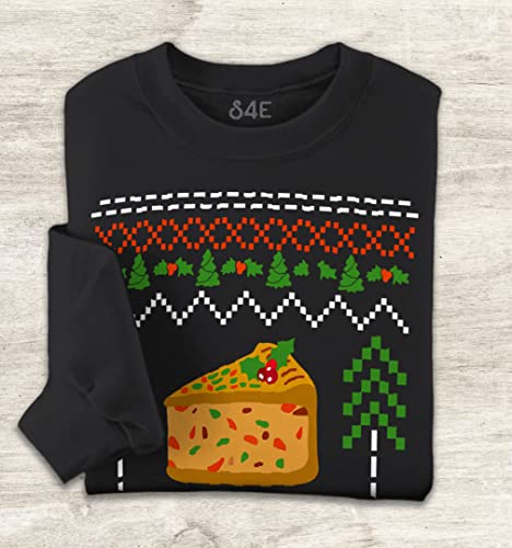 S4E Fruit Cake Ugly Christmas Crewneck Sweatshirt2