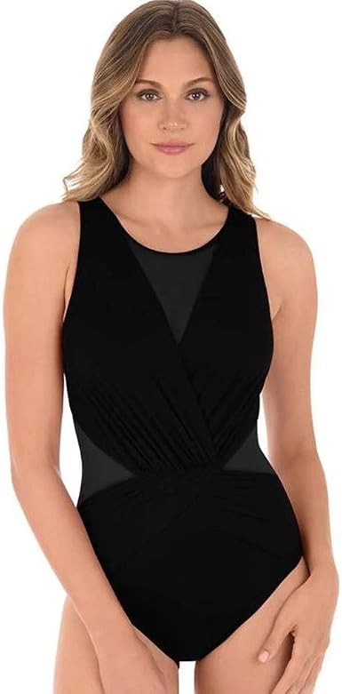 Amazon.com: MURTIAL Trajes de baño de una pieza para mujeres gordas con  perspectiva de tallas grandes Monokini traje de baño (negro 1, XL) : Ropa,  Zapatos y Joyería