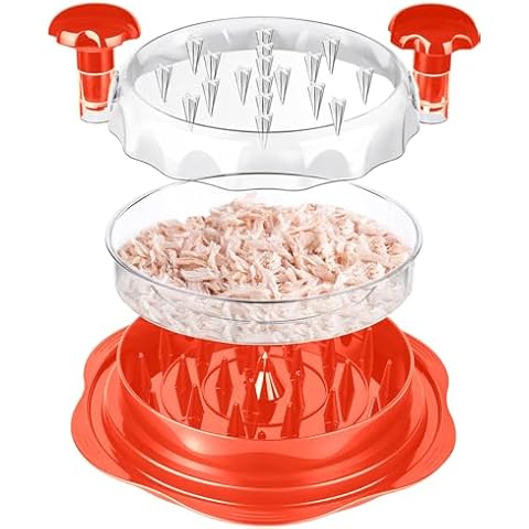 SALIPT Chicken Shredder, Suitable for Various Meat Dishes (Orange) - Good Tools Always Spark Your Culinary Imagination and Cooking Desire. Cover