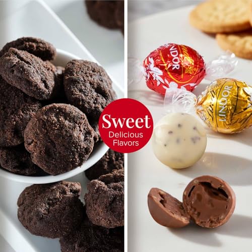 image for Birthday Gift Basket Tower for Women, Him, Gourmet Snacks & Sweets Foo