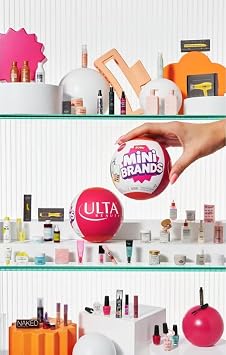 Mini Brands Ulta Beauty Series 1: 5 Miniature Beauty Products Replicas, Mystery Capsule, Unisex, All Ages