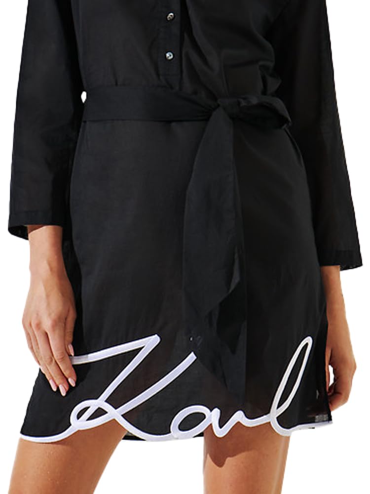 KARL LAGERFELD Sukienka na co dzień Kobiety Karl Dna Signature Beach Dress