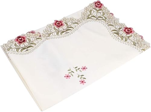 Miniatura 7 de Mantel a prueba de polvo, mantel rectangular, mantel de estilo europeo para decoración de mesa de comedor y cocina (S), mantel rectangular, mantel a