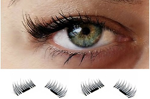 A List Finds Magnetic Eyelashes with Bonus Clean Line Shields | Magnetic False Eyelashes Kit with Case and 10 Shields| Prime Shipping