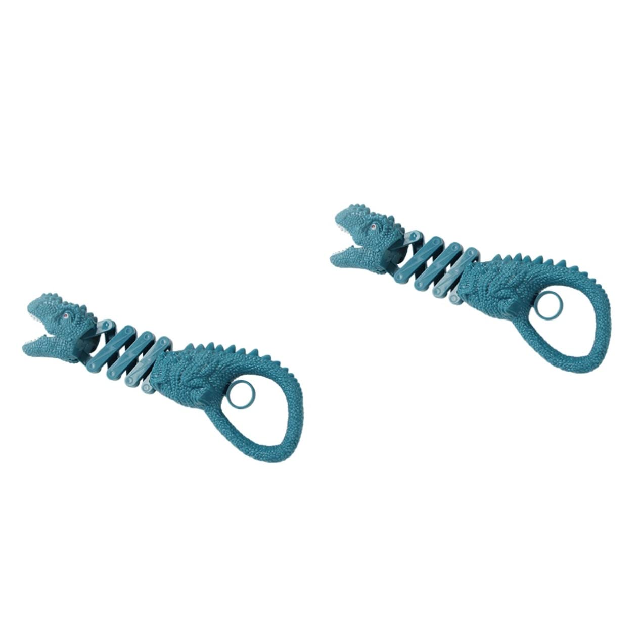 Set Di 2 Pinze A Forma Di Dinosauro Per Bambini - Giocattoli Telescopici In PVC - 5