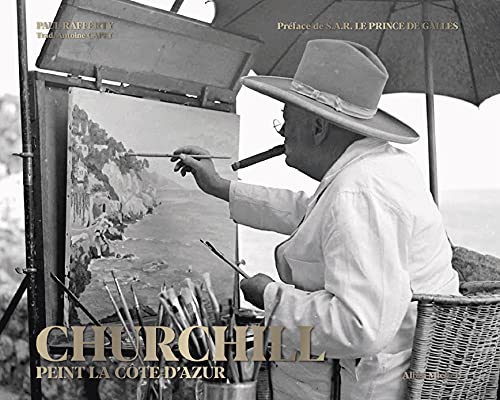 Churchill peint la Côte d'Azur livre d'art format beau livre