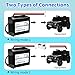 rapthor 24V 2.6Ah Rechargeable Lithium Battery Pack with Charger, Cable Connector for Power Wheels, Kids Ride On Cars Toys, LED Strips, Small UPS, DIY Projects