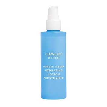 Nordic Hydra [LAHDE] Hydrating Lotion Moisturizer | Lightweight Facial Emulsion | Controls Shine and Hydrates | Non-Comedogenic | For All Skin Types | Organic Nordic Birch Sap | Vegan | 3.4 Fl.oz.