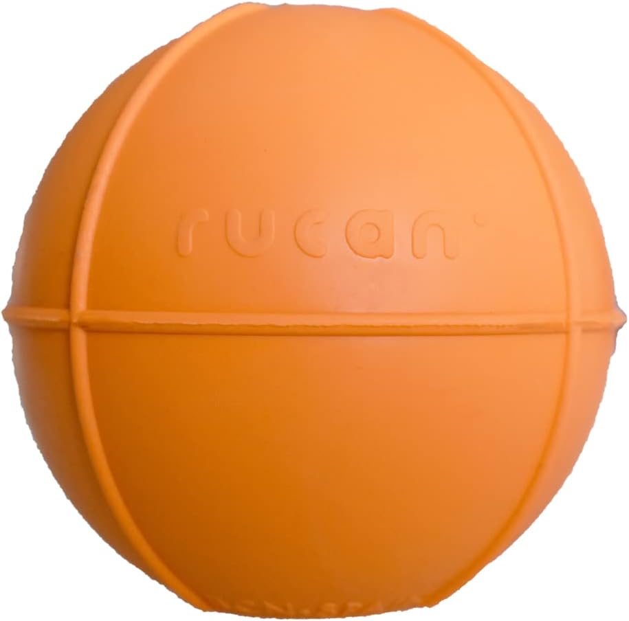 Dog Ball | Multifunctional Dog Ball | Refillable and Scented | Interactive and Healthy Play (Medium Hardness - Small Size)| Spanish Product
