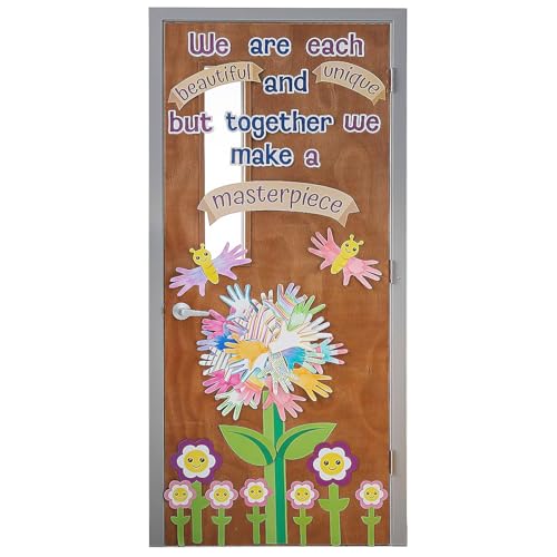 Apprentissage social et émotionnel avec la fleur de porte pour classe calme