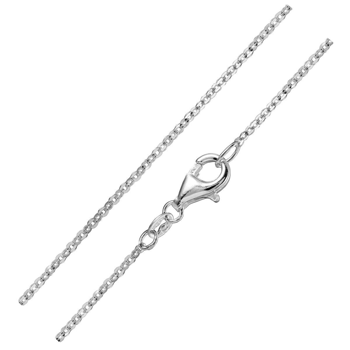 MATERIA by Matthias Wagner Ciondolo granato in argento 925 gocce rosso rodiato a scelta con catena KA-274-rosso