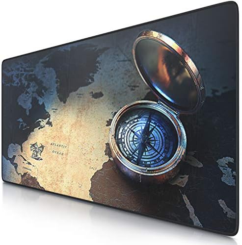 CSL XXL Speed Gaming Mouse Pad - Mouse Mat 900 x 400mm - XXL mousepad - table mat large size - improved precision and speed - rubber base for stable grip on smooth surfaces - non-slip