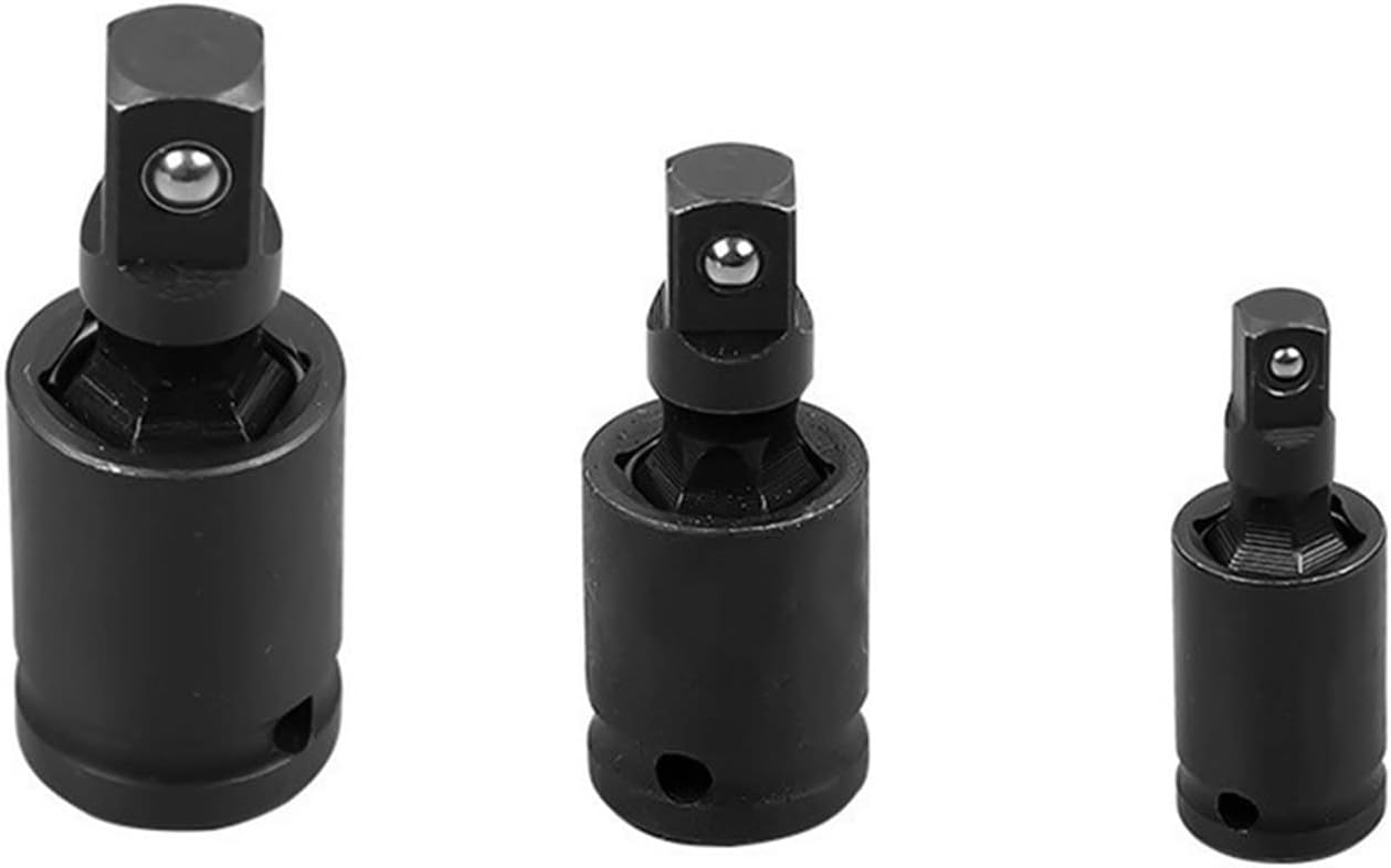 360 Degree Swivel Knuckle Joint Air Impact Wobble Socket Adapter Hand