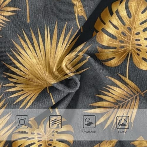 Panties for Girls, Tropical Leaves Toddler Girl Panties, Cotton Underwear for Girls, 2T–8 Years3