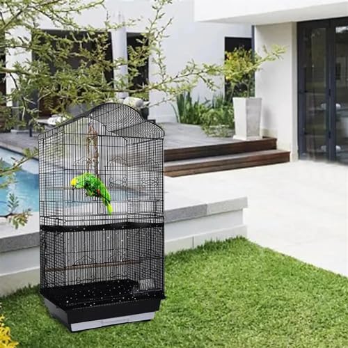 Filet de protection cage à oiseaux couverture maille nylon noir - 5