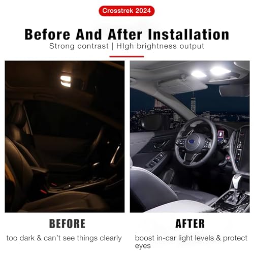 Lámpara LED para baúl compatible con Subaru Crosstrek 2024-2026 miniatura 3